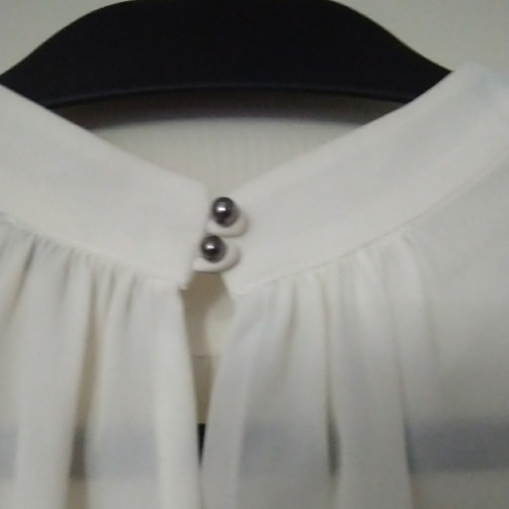 Ivory colored blouse